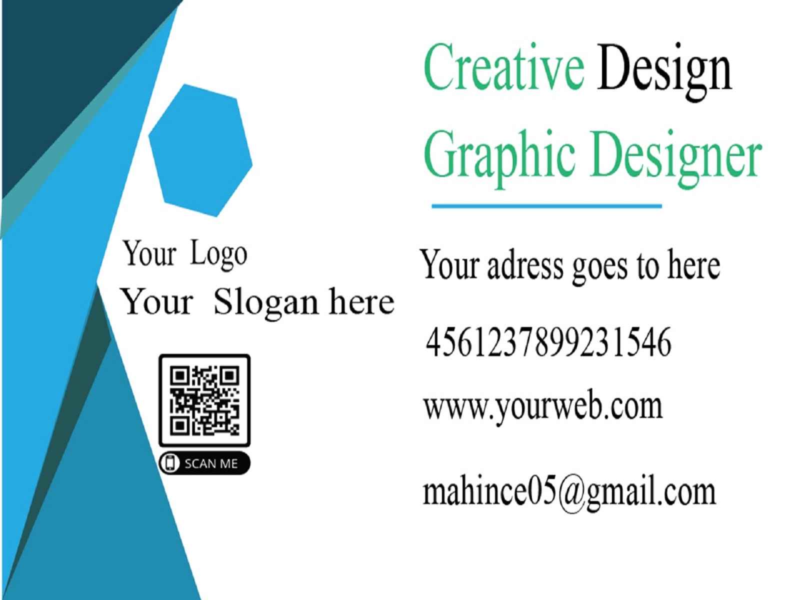 Business Card Back